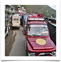 Not even rush hour- Darjeeling - Richard Nicholls.